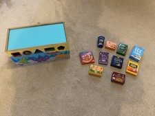 Aldi Little Town Wooden Play Food Set And Wooden Kids Play Box