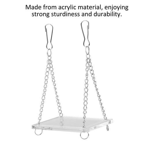 Acrylic hamster swing hanging - acrylic,