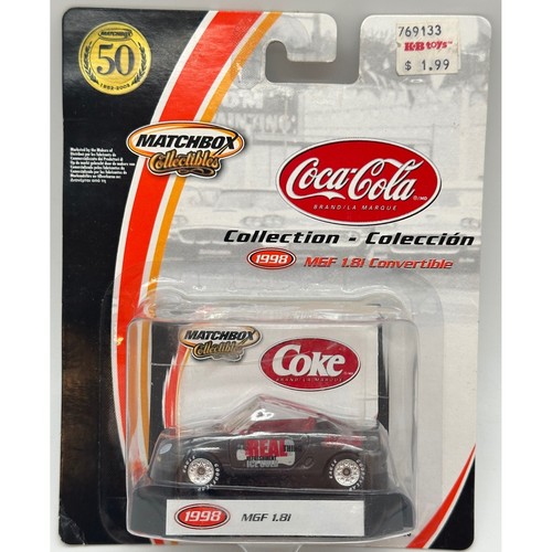 New matchbox coca cola 1998 - matchbox, coca-cola