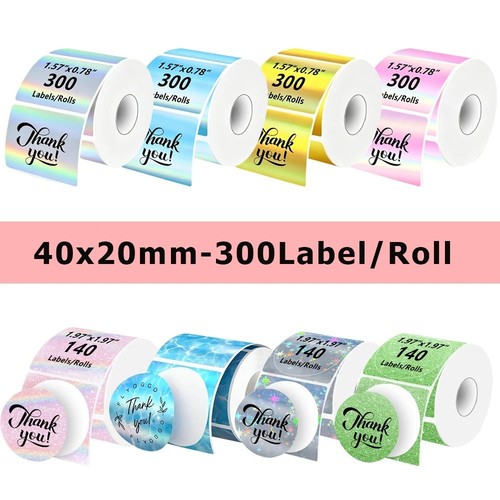 40x20mm thermal sticker labels - sticker,