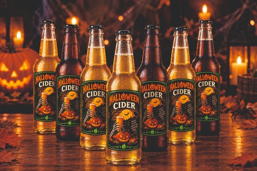 Halloween cider homebrew wine - halloween,