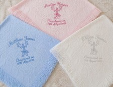 Personalised Christening Shawl