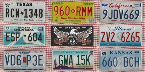 Set route 66 american - of,
