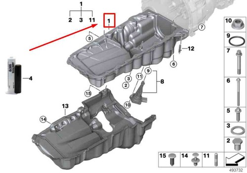 Bmw g29 engine - engine, oil