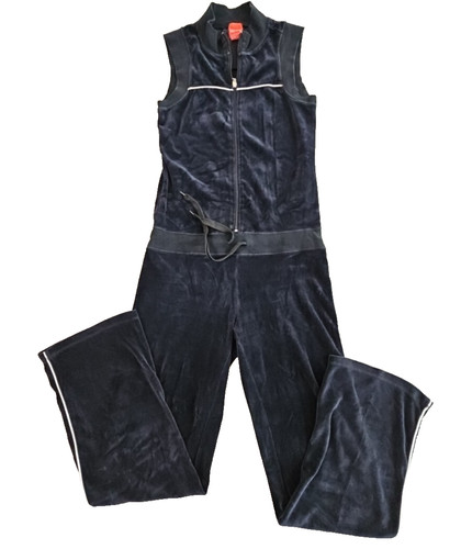 Red zone sleeveless jumpsuit - sleeveless,