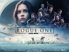 ROGUE ONE A : STAR WARS STORY 2016   quad poster print 30x40"   Felicitiy Jones