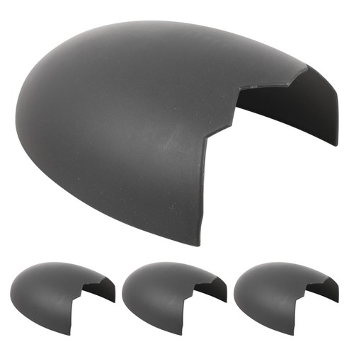 Black plastic reptile hide - black, box
