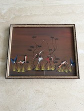 Vintage Framed Tribal African