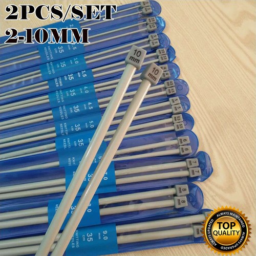 2pcs set aluminium - aluminium, knitting