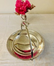 Circular Tazza Hallmarked EPNS