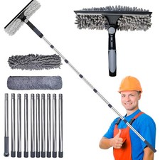 2 in 1 Window Washing Squeegee