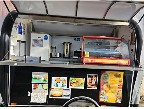 Food truck single - truck,single, axle