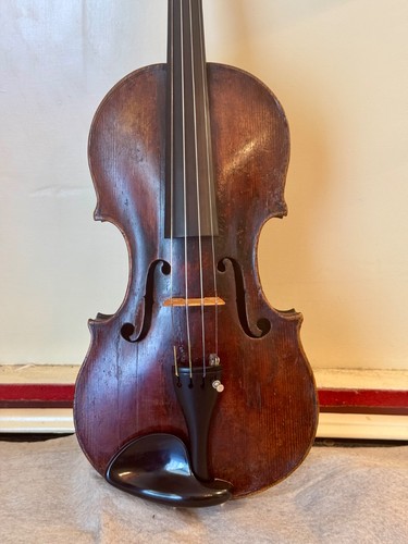 Old antique violin - antique,