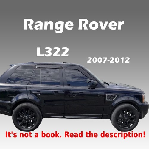 Workshop manual for - for, range