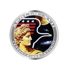 Genuine NASA Apollo XVII Badge