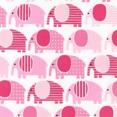 Fat qtr urban zoologie pink - zoologie,