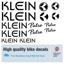 Klein Pulse bike labels /