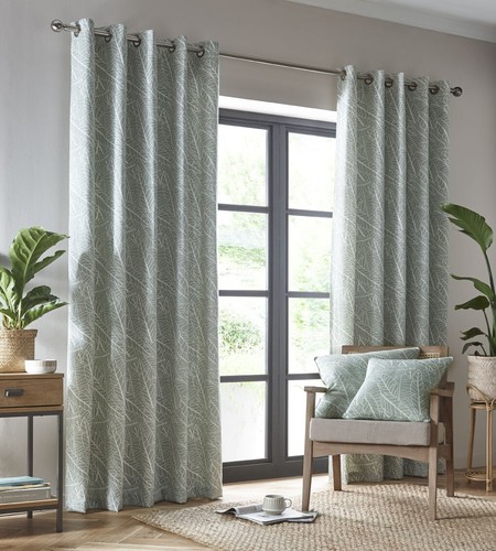 Curtains eyelet ring top - , lined