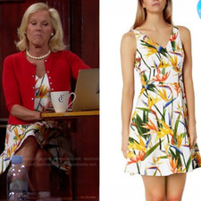 Karen Millen bird of paradise