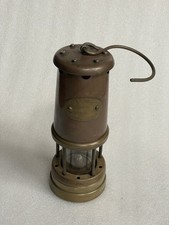 Hockley Lamp & Limelight 22cm British Miners Safety Lamp