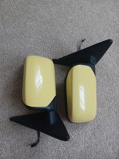 BMW E36 Compact Wing Mirrors Dakar Yellow