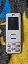 LG Chocolate KG800 Mobile Phone White Untested