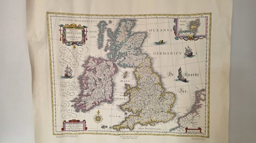 Antique map great - antique, of