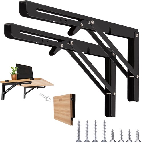Folding shelf brackets - folding,