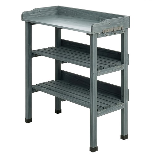 Garden potting bench - garden, table