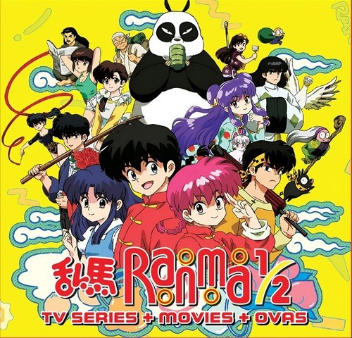 Dvd anime ranma tv series - anime,