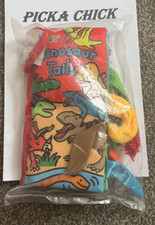 jolly baby dinosaur tails soft toy plush book