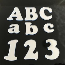 Funky Letters & Numbers Acrylic Mirrors - Many Sizes, fonts & colours available