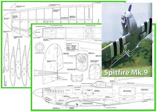 Model airplane plans - plans, (rc)