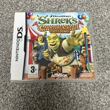 Shrek's Carnival Craze Party Games Nintendo DS Game complete with manual 