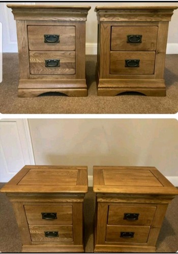 Double wardrobes bedside - 2x,