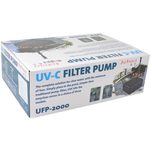 Submersible pond filter - submersible, system