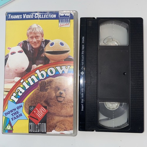 Rainbow down the farm vhs - rainbow,