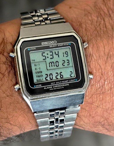Vintage rare seiko m421 5000 - rare, m421-5000