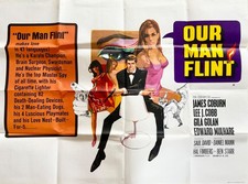 Our Man Flint Original 1966 Quad Poster James Coburn Lee J Cobb