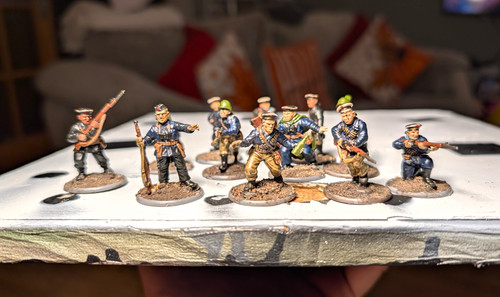 Painted wwii soviet naval - wwii,