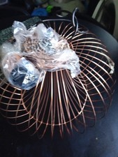 Copper Light Fitting And Copper Shade Colours Retro Style