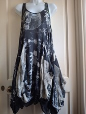 All Saints Annasophia Silk Dress UK 10 12  Vintage Sheer Parachute Bubble 2008 