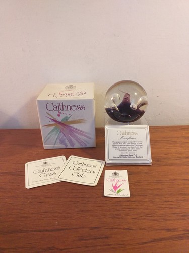 Caithness paperweight boxed
