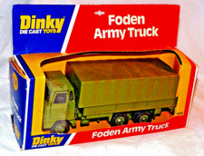 ⭐DINKY TOYS MODEL 668 FODEN ARMY TRUCK MIB VINTAGE DIECAST OLD COLLECTABLE