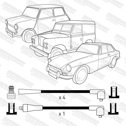 Cyl 8mm performance leads - performance,