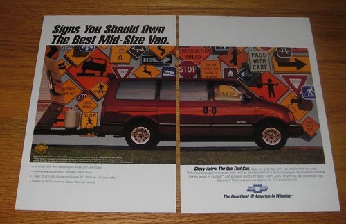 1992 chevrolet astro minivan - 1992,