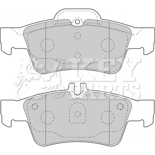 Brake pads set for - set,