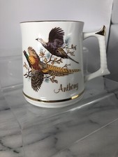 Harleigh fine bone china mug with the name Anthony on it (p5)