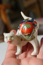 Vintage Crested Ware Cat