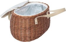 Wicker Insulated Picnic Basket